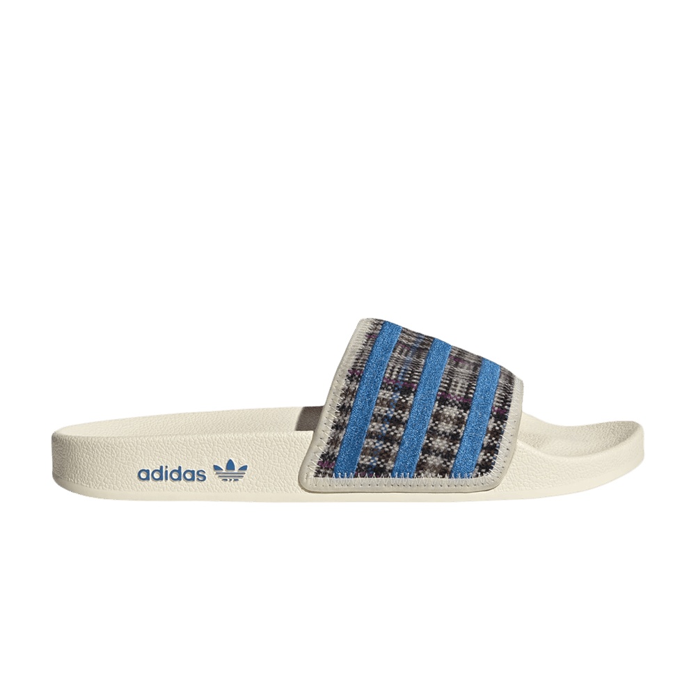 Adidas Adilette Slide 'Cozy Pack - Wonder White Blue Bird'