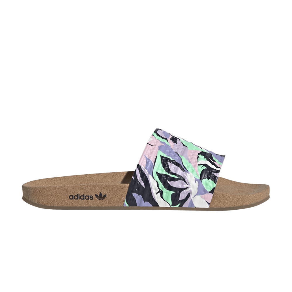 Adidas Adilette Slide 'Cork - Floral'