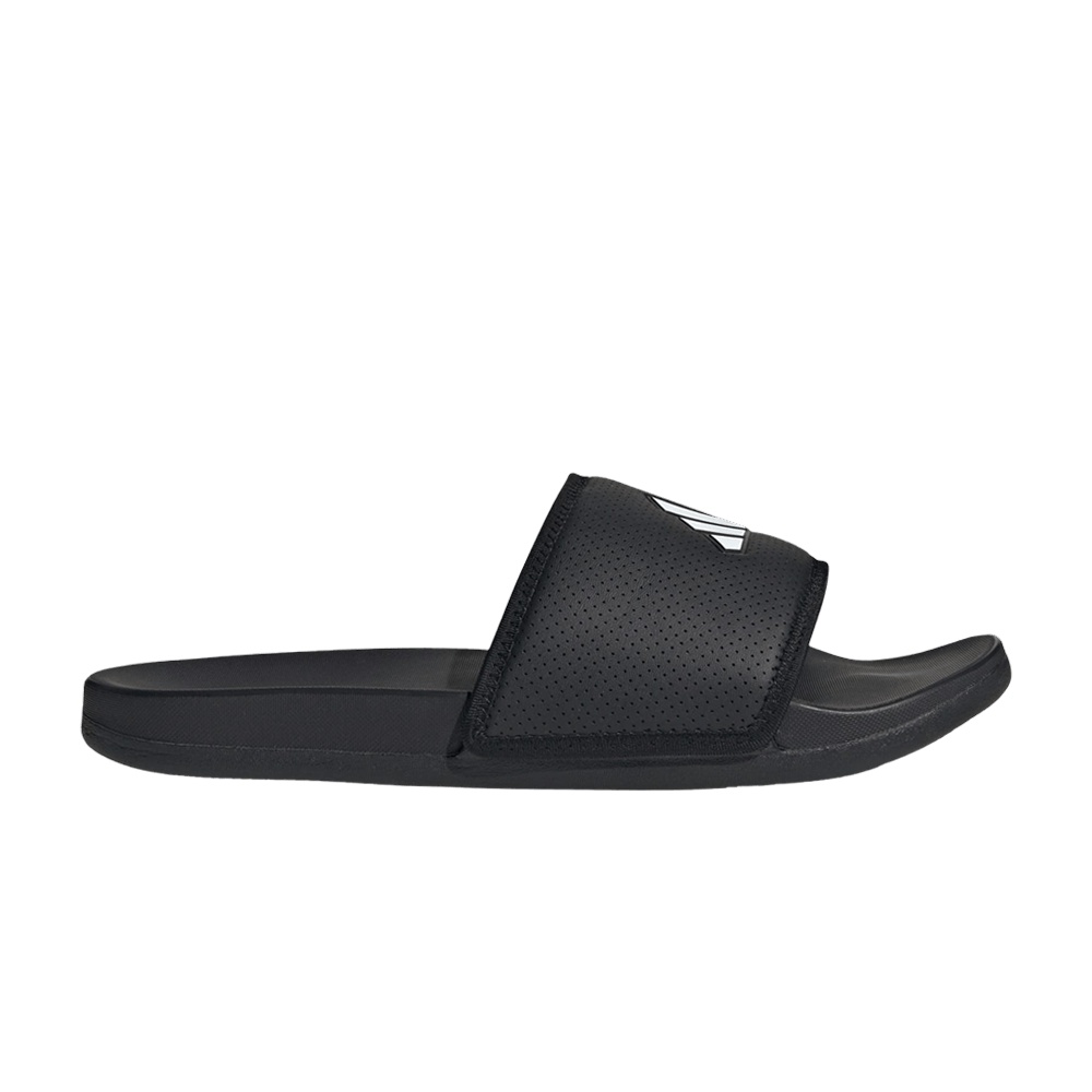 adidas Adilette Comfort Slide 'Black White'