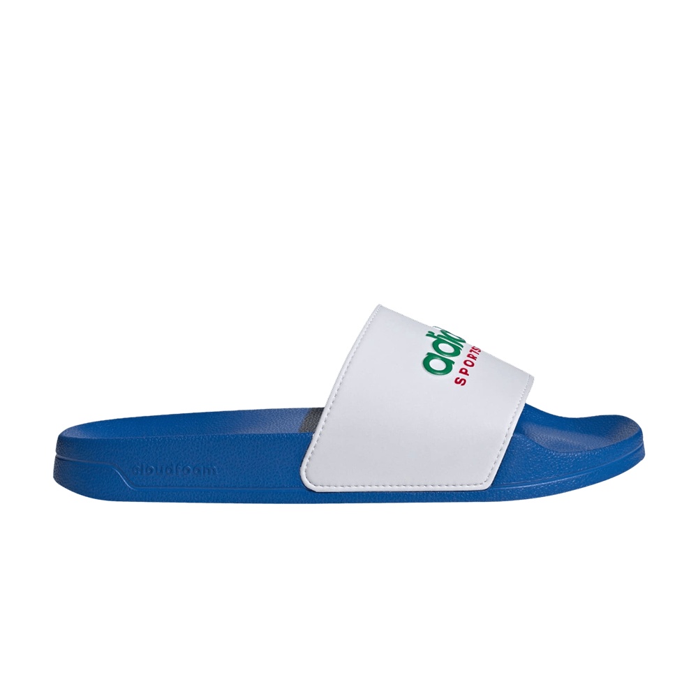 Adidas Adilette Shower Slides 'Bright Royal White'