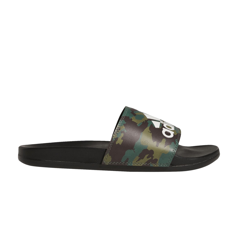 Adidas Adilette Comfort Slide 'Black Camo'