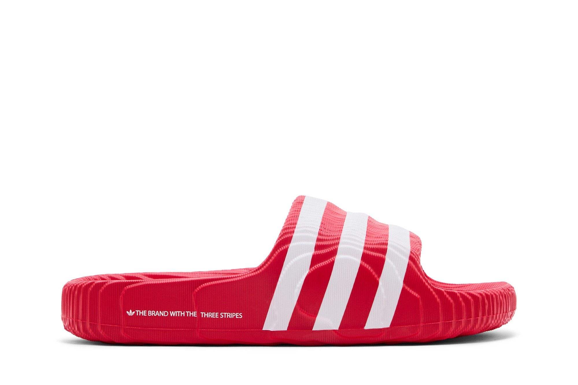 adidas Adilette 22 Slides 'Scarlet White'