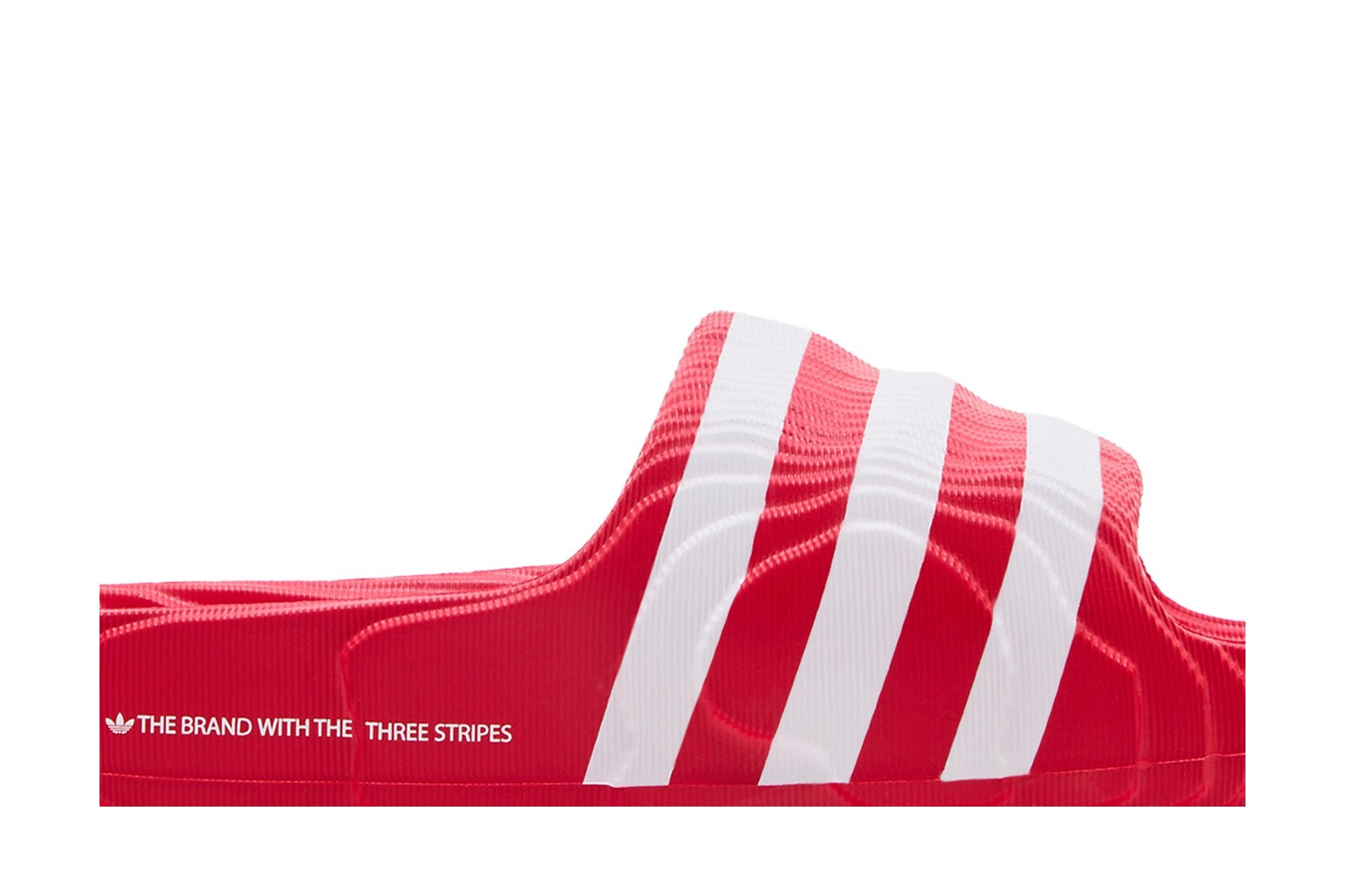 adidas Adilette 22 Slides 'Scarlet White'