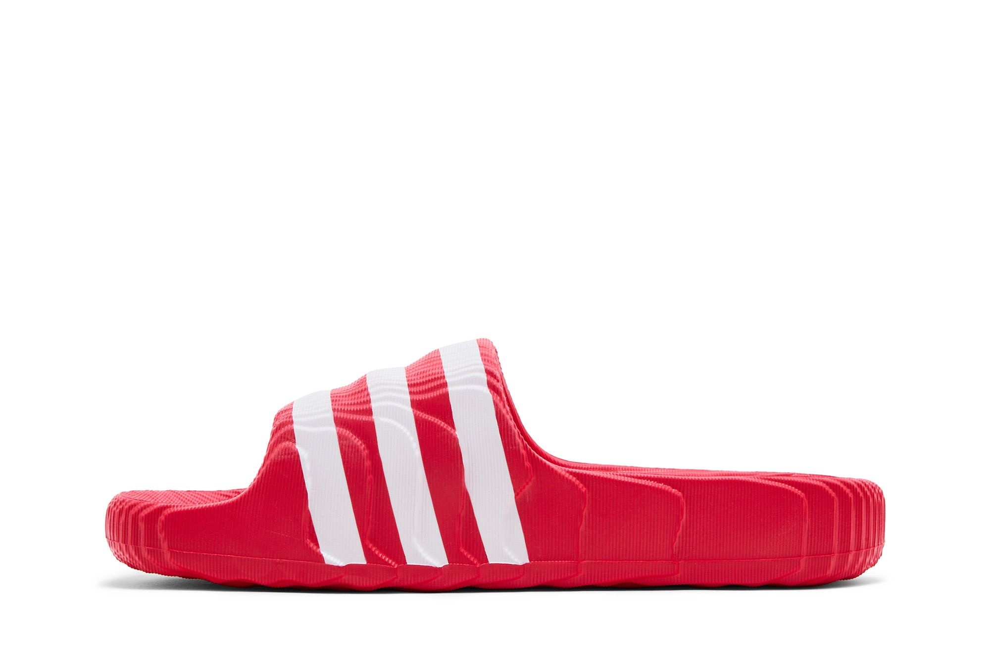 adidas Adilette 22 Slides 'Scarlet White'