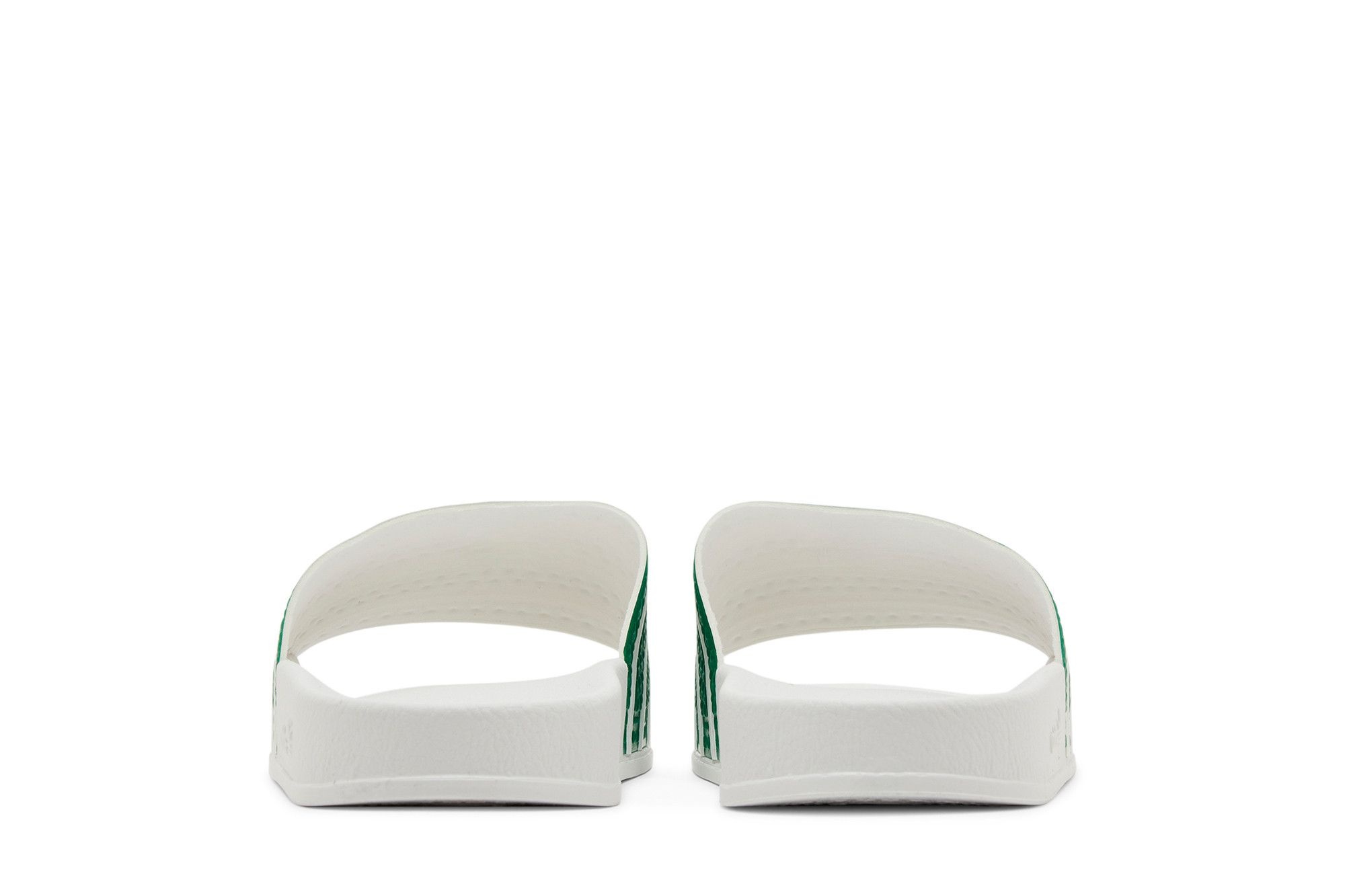 adidas Adilette Slides 'Green White'