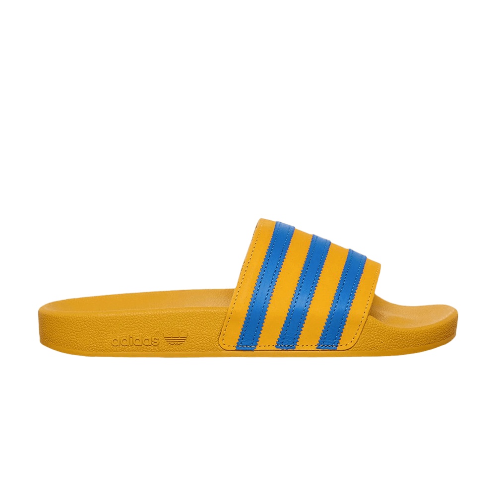 adidas Adilette Slide 'Bold Gold Blue Bird'