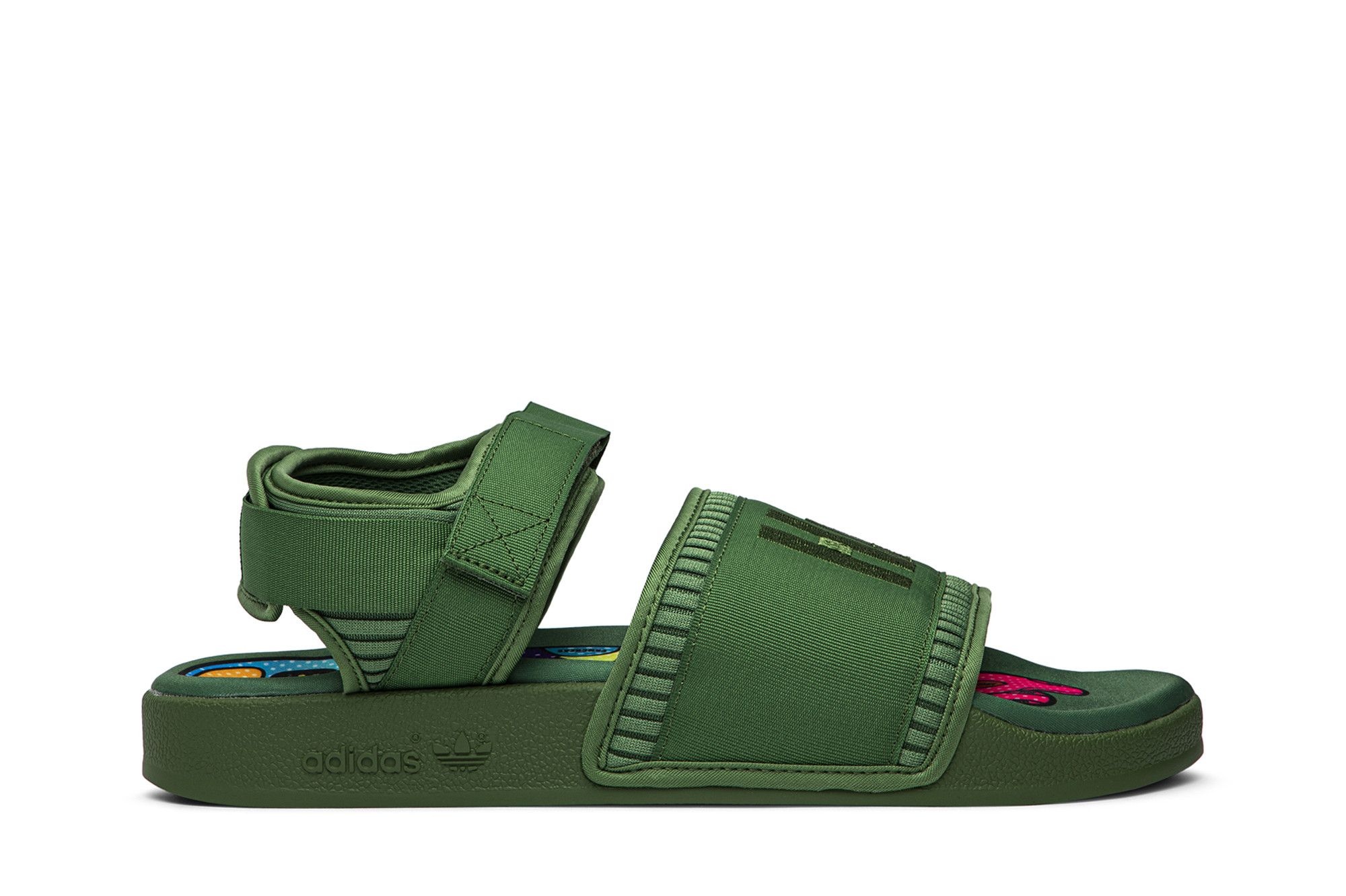 Pharrell x adidas Adilette 2.0 Sandal 'Tribe Green'