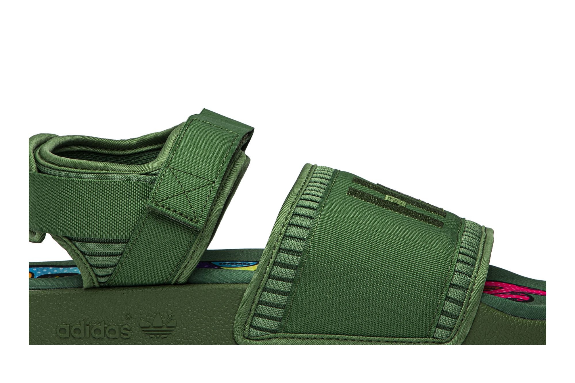 Pharrell x adidas Adilette 2.0 Sandal 'Tribe Green'