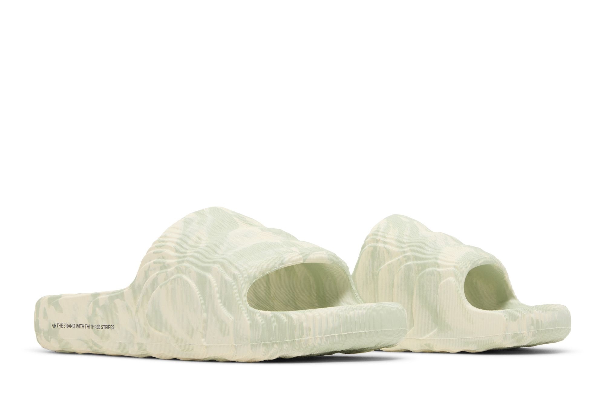 adidas Adilette 22 Slide 'Cream White Linen Green'