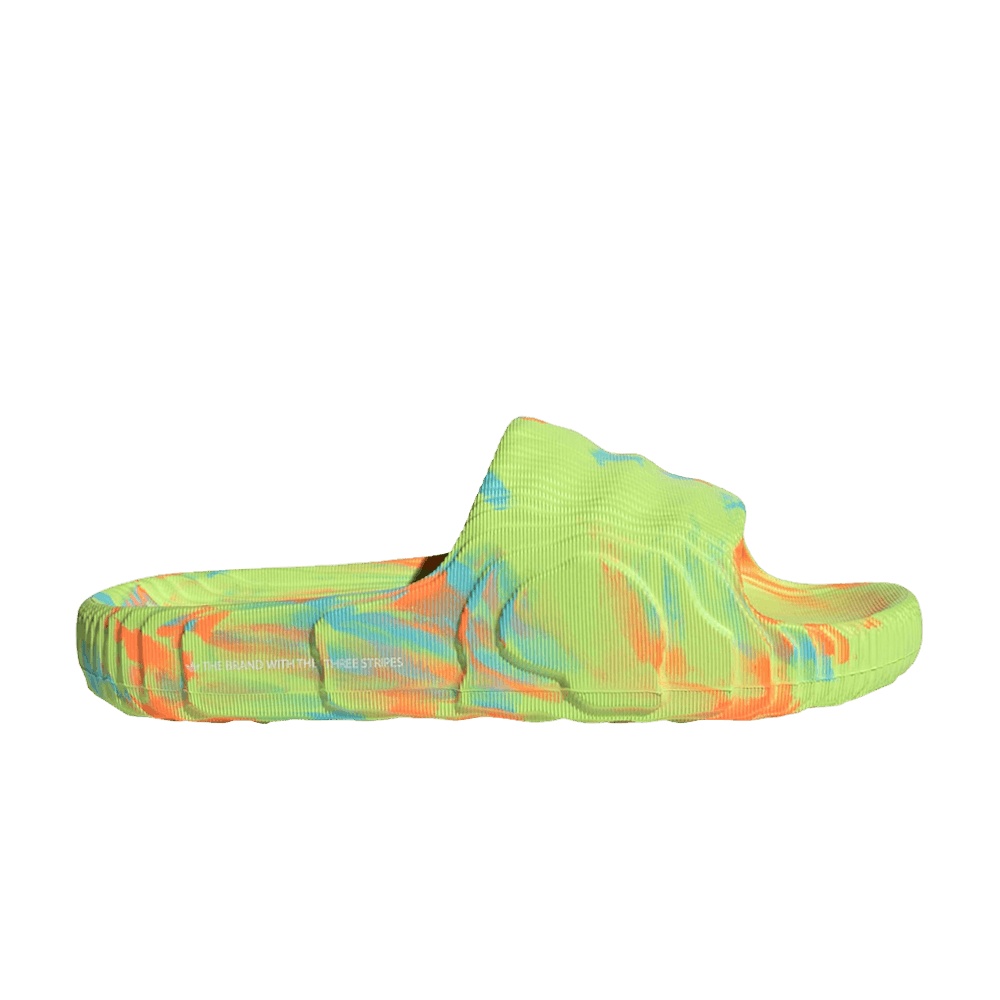 Adidas Adilette 22 Slide 'Race To Mars Pack - Semi Solar Yellow Orange'