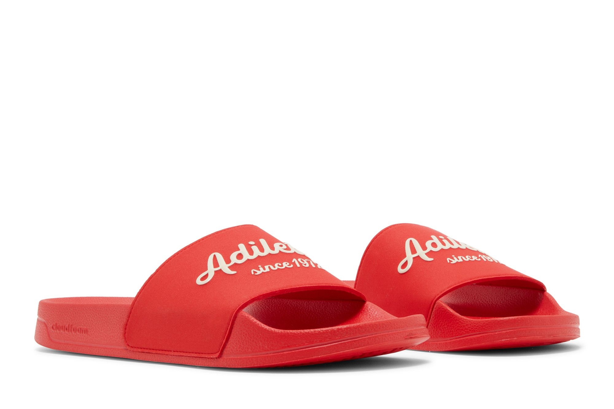 Adidas Adilette Shower Slide 'Vivid Red'