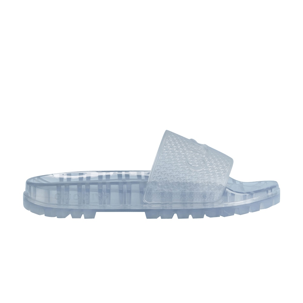 Gucci x adidas Wmns Adilette Slide Sandal 'Transparent White'