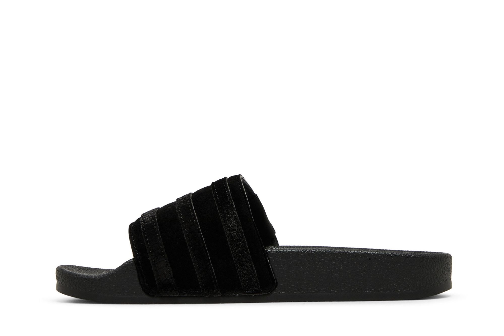 Adidas Wmns Adilette Slide 'Black Gold Metallic'