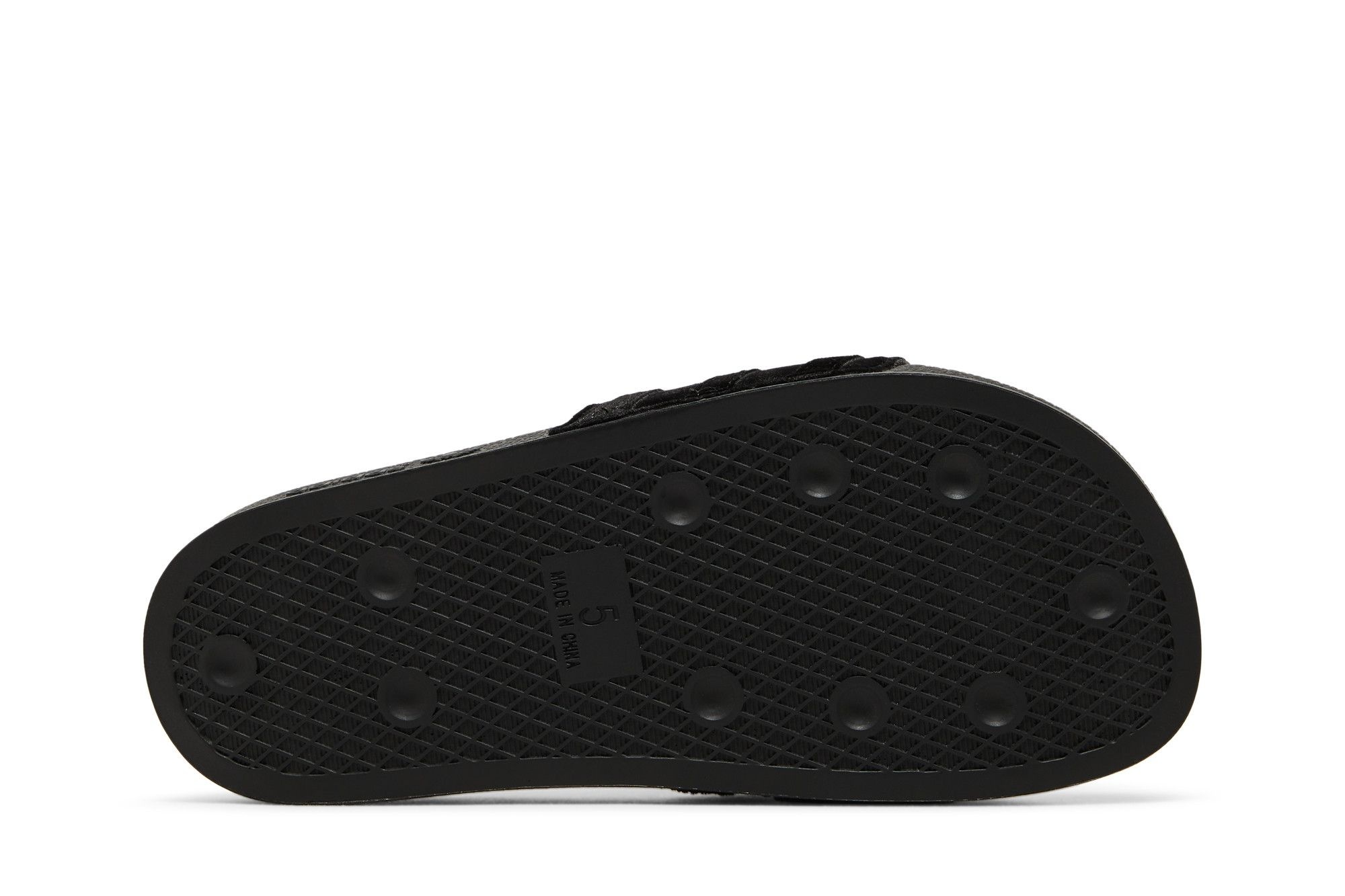Adidas Wmns Adilette Slide 'Black Gold Metallic'