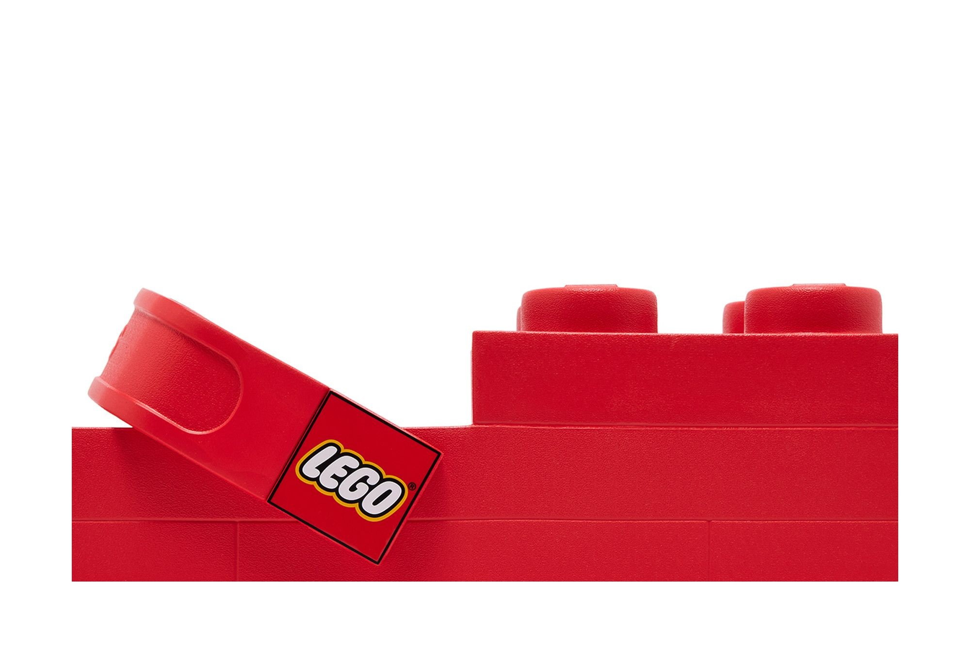 Lego x Crocs Brick Clog 'Bright Red'