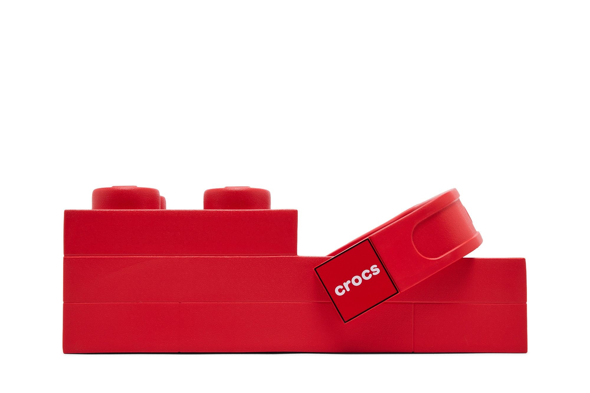 Lego x Crocs Brick Clog 'Bright Red'