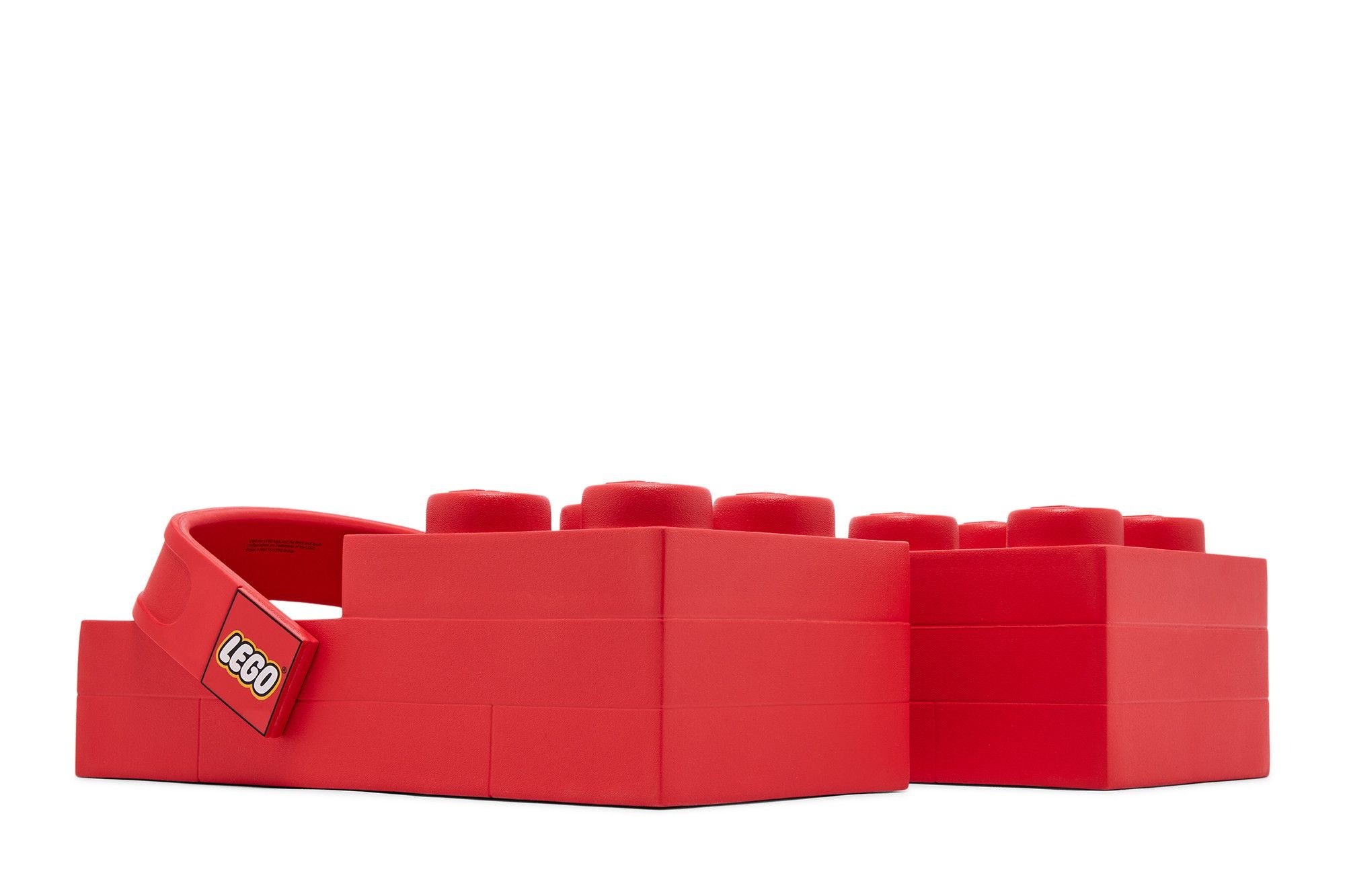 Lego x Crocs Brick Clog 'Bright Red'