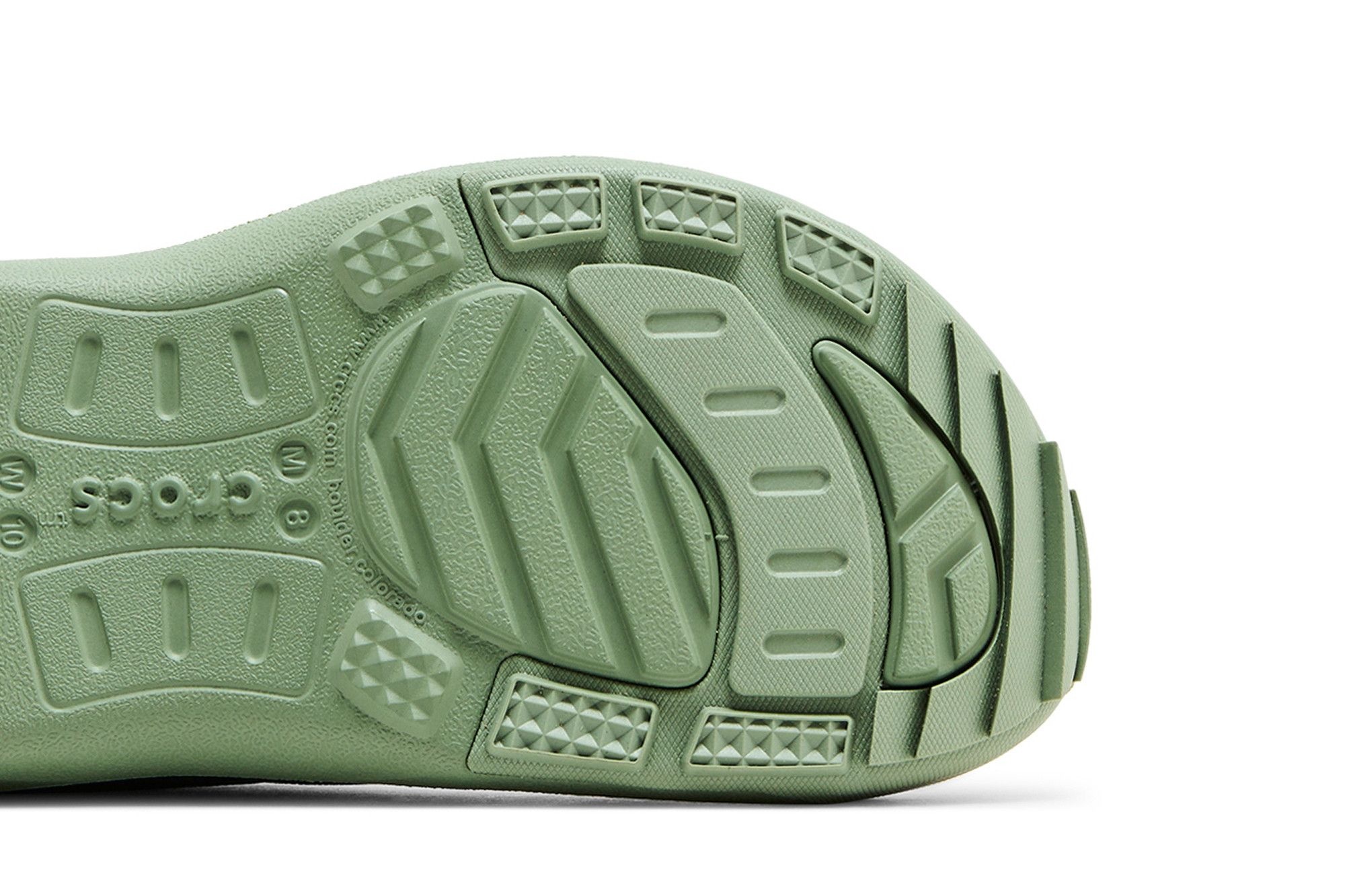 Satisfy x Crocs Quick Trail Low 'Moss'