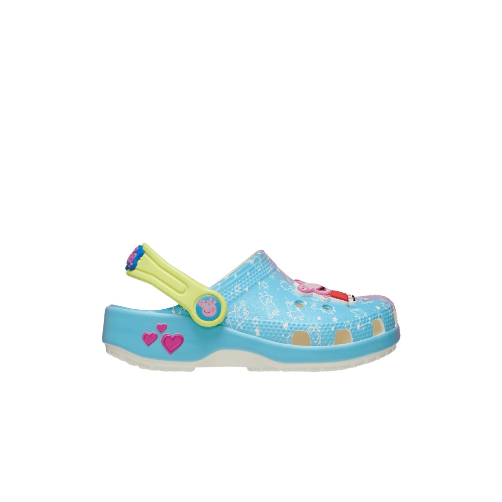 Crocs Peppa Pig x Classic Clog Toddler 'Blue Pink Gradient'