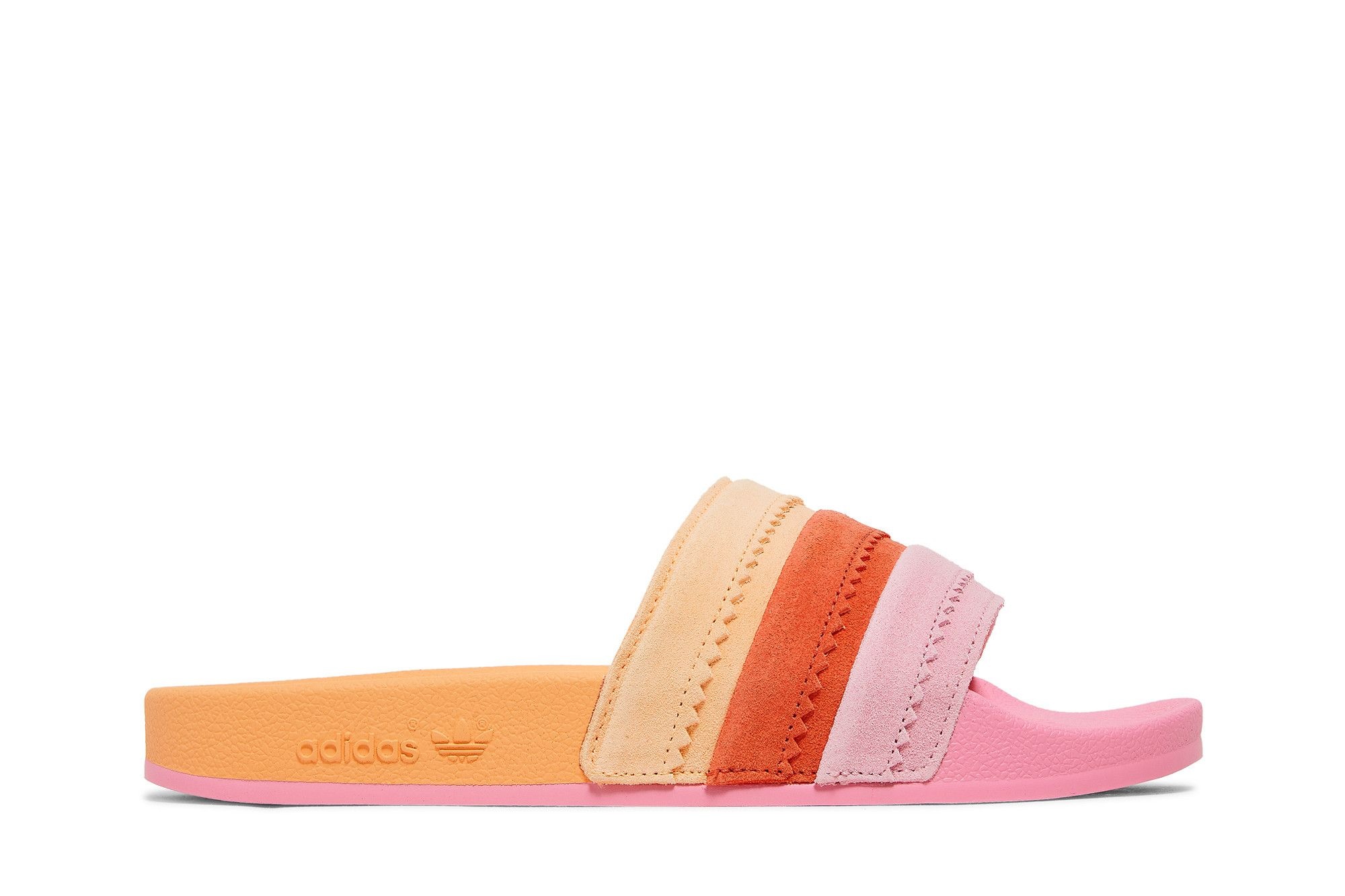 Adidas Wmns Adilette Slides 'Light Pink Orange'