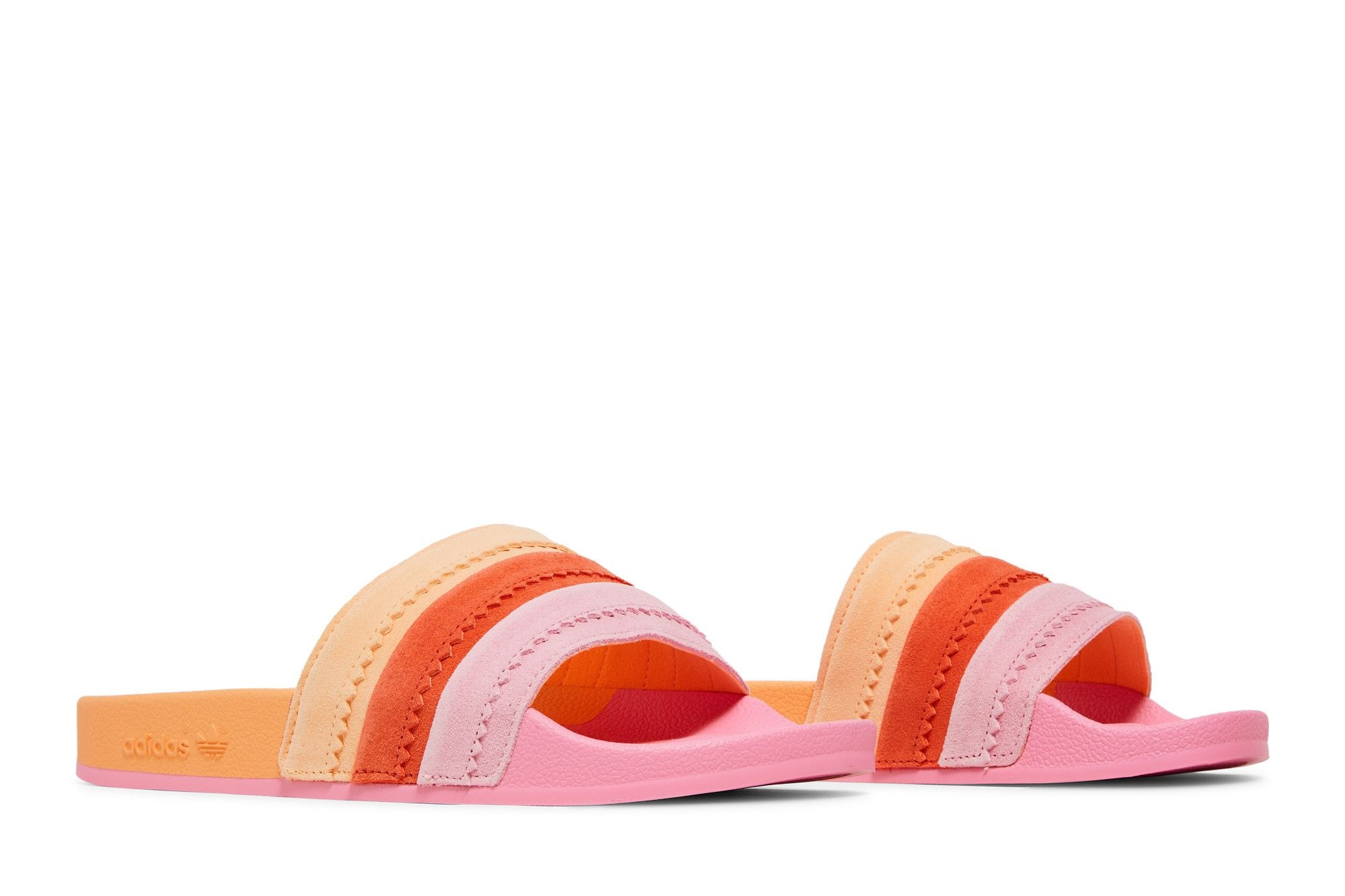Adidas Wmns Adilette Slides 'Light Pink Orange'