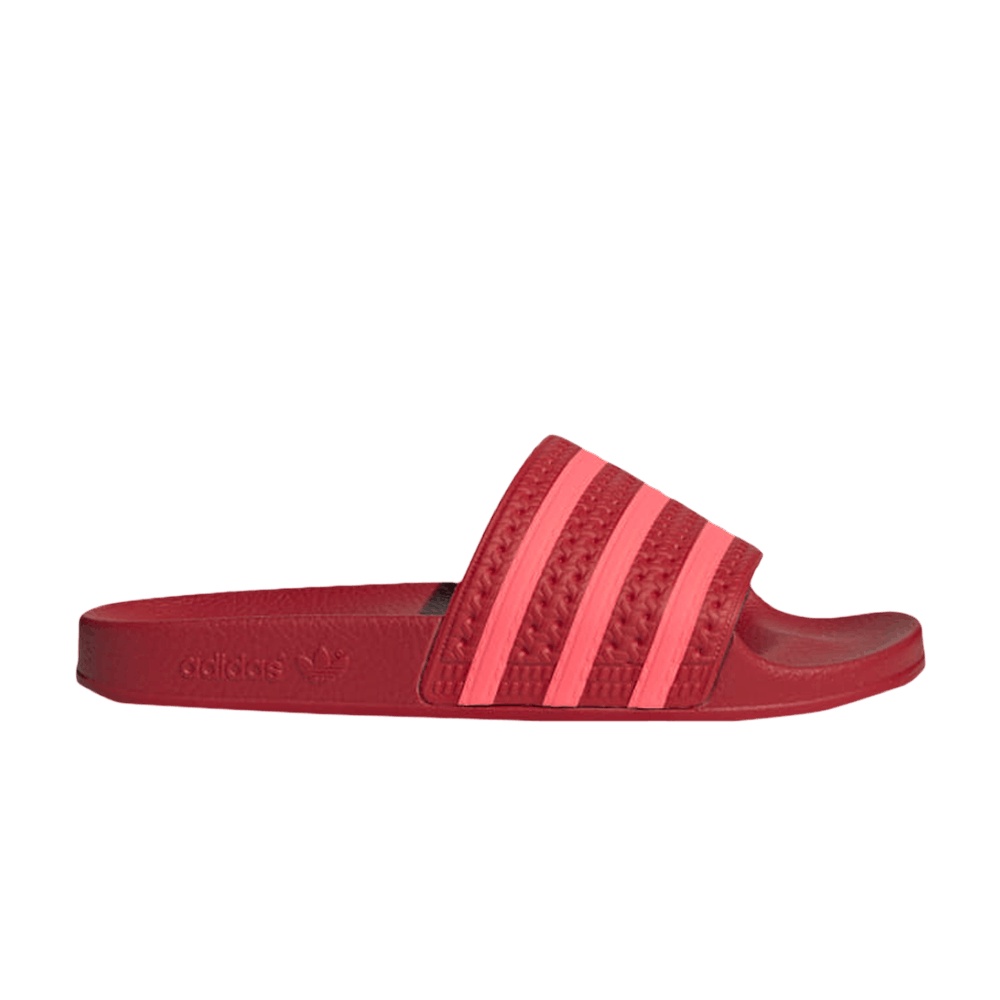 Adidas Wmns Adilette Slide 'Scarlet'