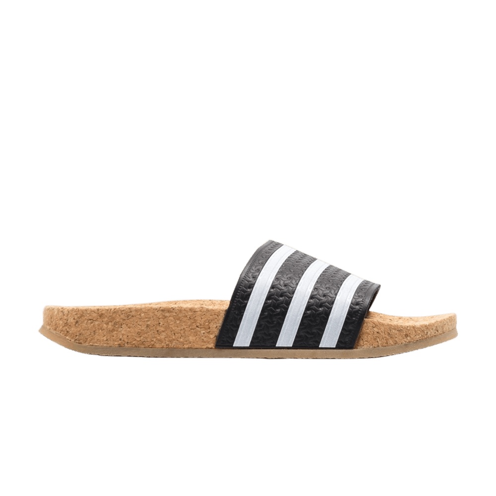 Adidas Wmns Adilette Cork Slide 'Black'