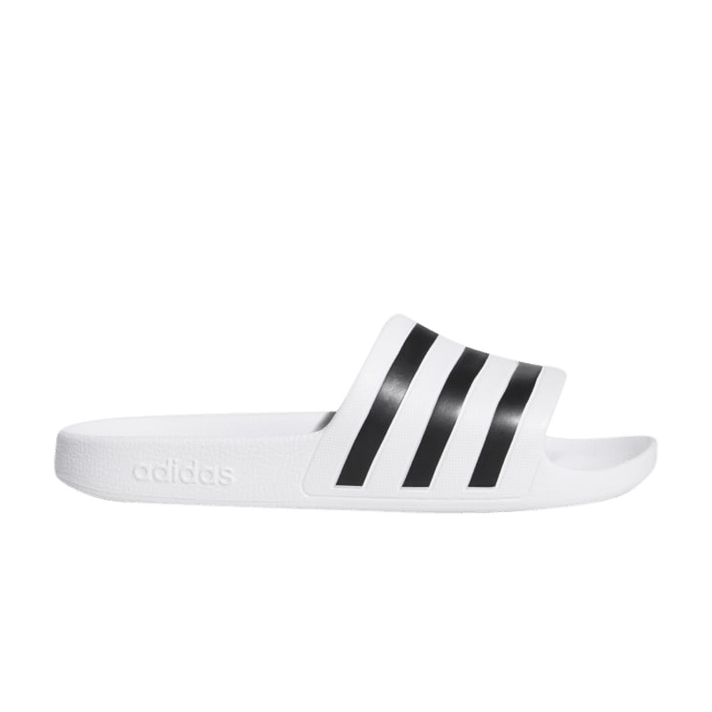 Adidas Wmns Adilette Aqua Slide 'Cloud White Black'