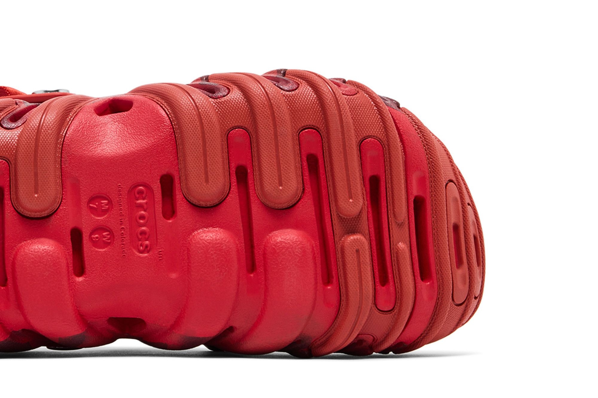 BAPE x Crocs Echo RO Clog 'Red Camo'