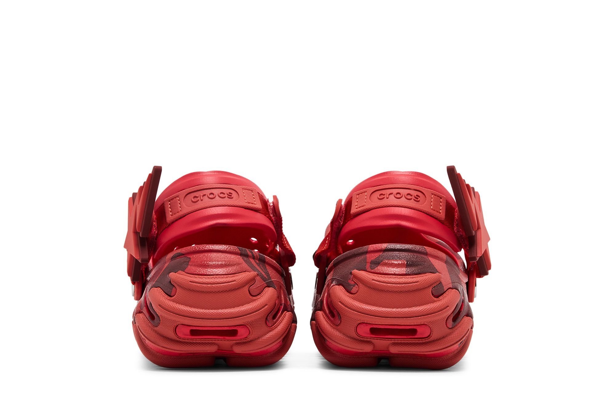 BAPE x Crocs Echo RO Clog 'Red Camo'