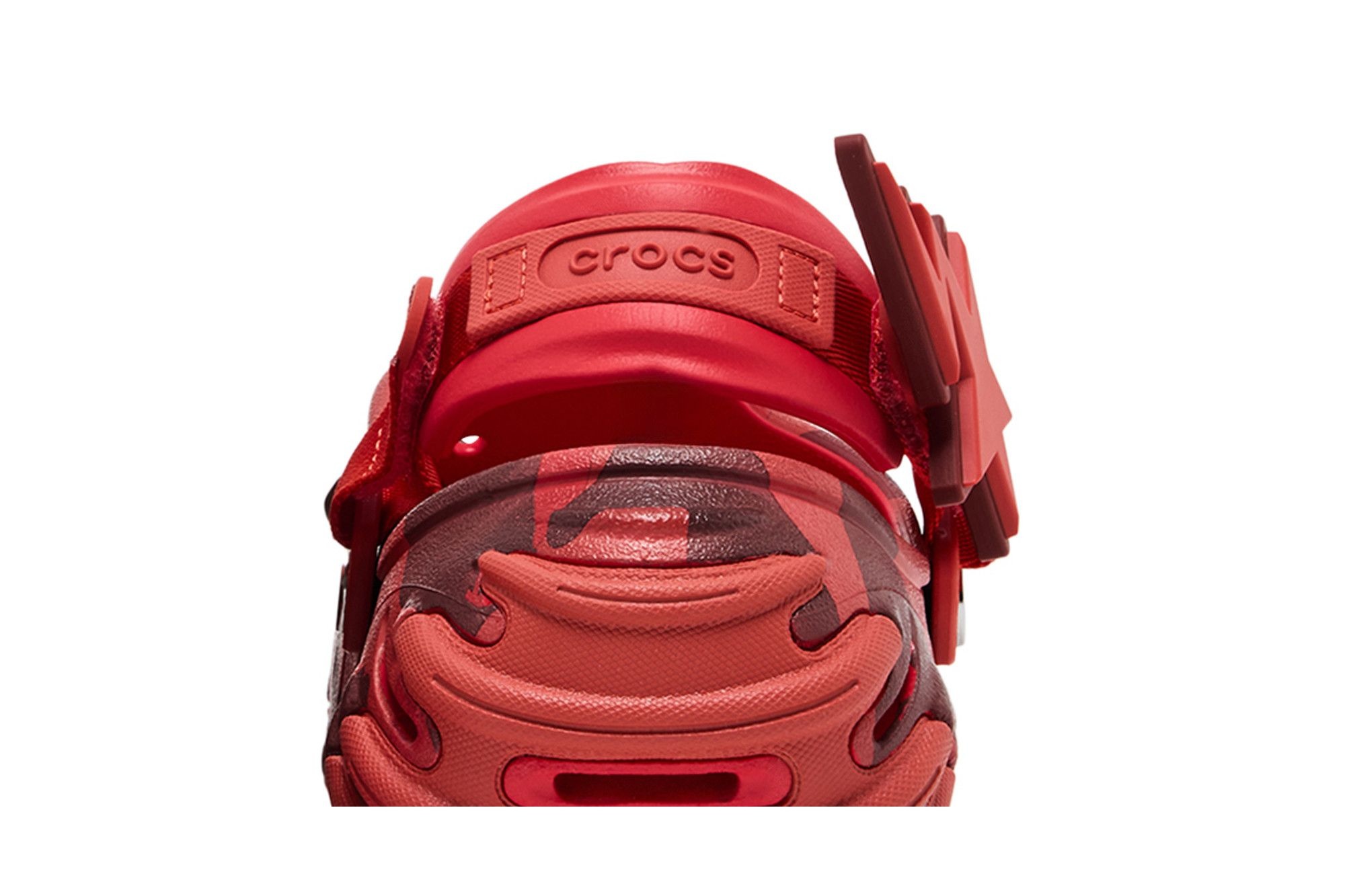BAPE x Crocs Echo RO Clog 'Red Camo'