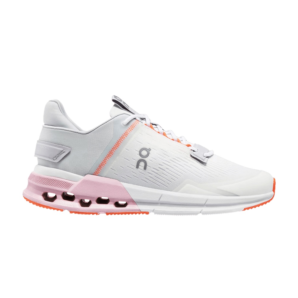 ON Wmns Cloudnova Flux 'Undyed White Zephyr'