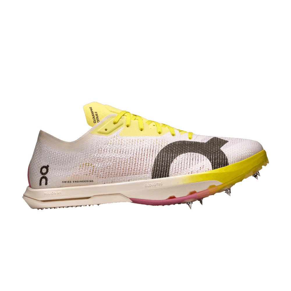 ON Cloudspike Citius 2 'White Yellow Raspberry'