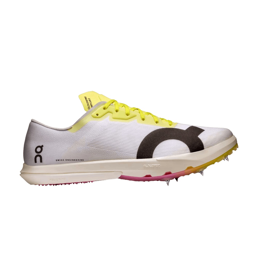 ON Cloudspike Amplius 2 'White Yellow Raspberry'