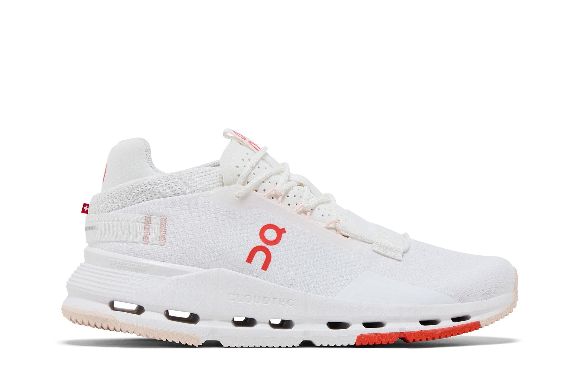 ON Wmns Cloudnova 2 'White Flame'