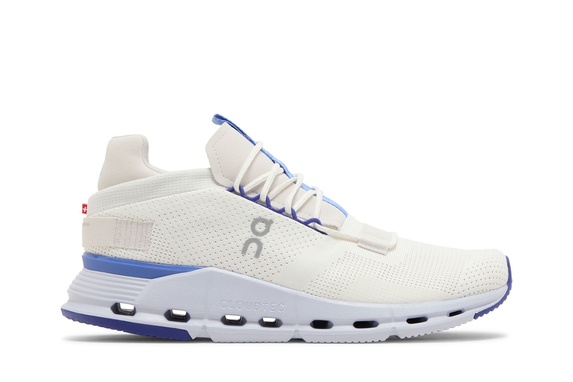 ON Wmns Cloudnova 'Undyed White Heather'
