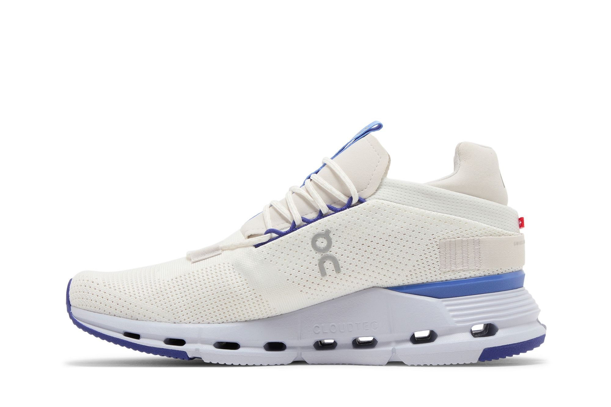 ON Wmns Cloudnova 'Undyed White Heather'