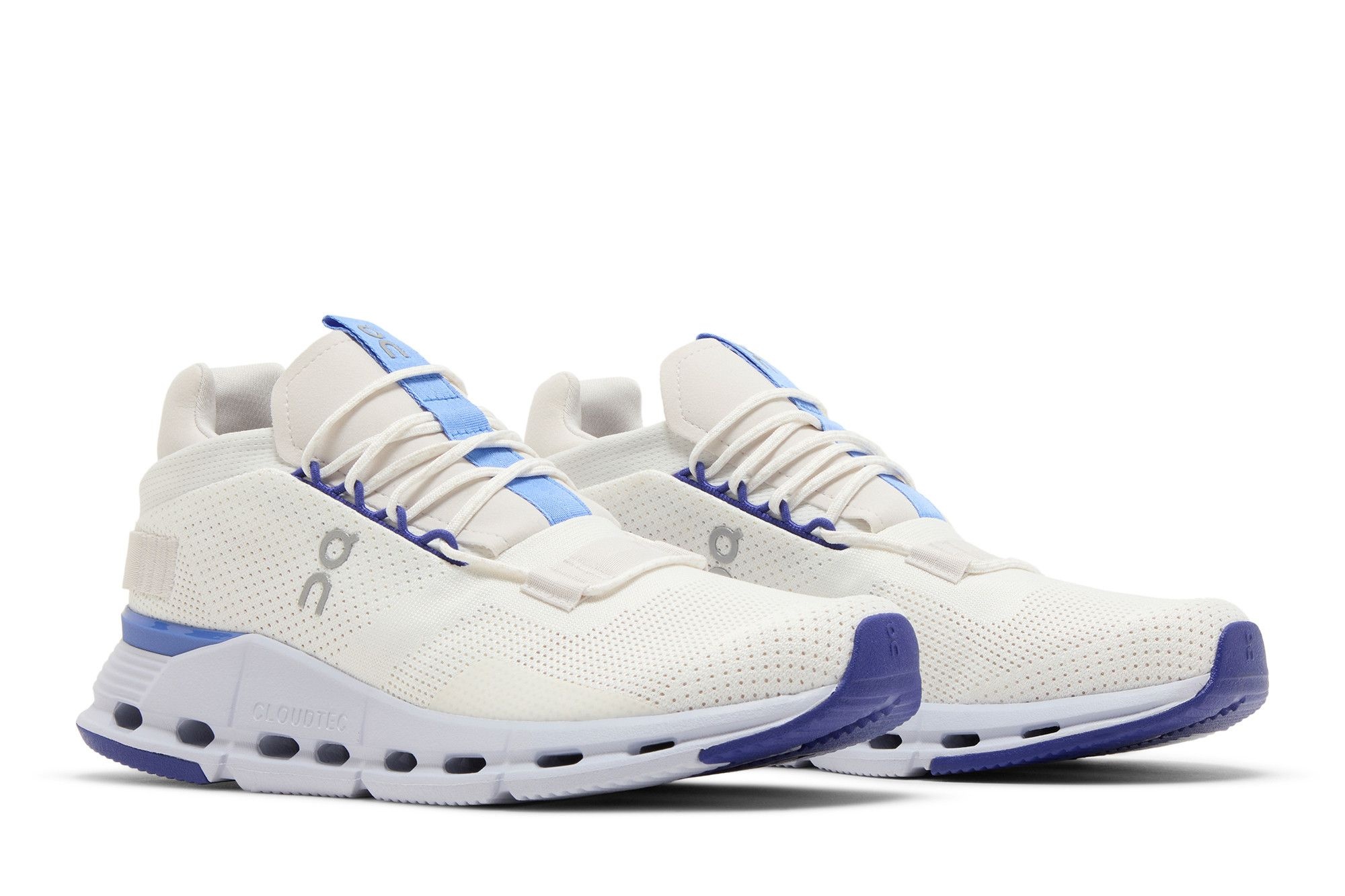 ON Wmns Cloudnova 'Undyed White Heather'