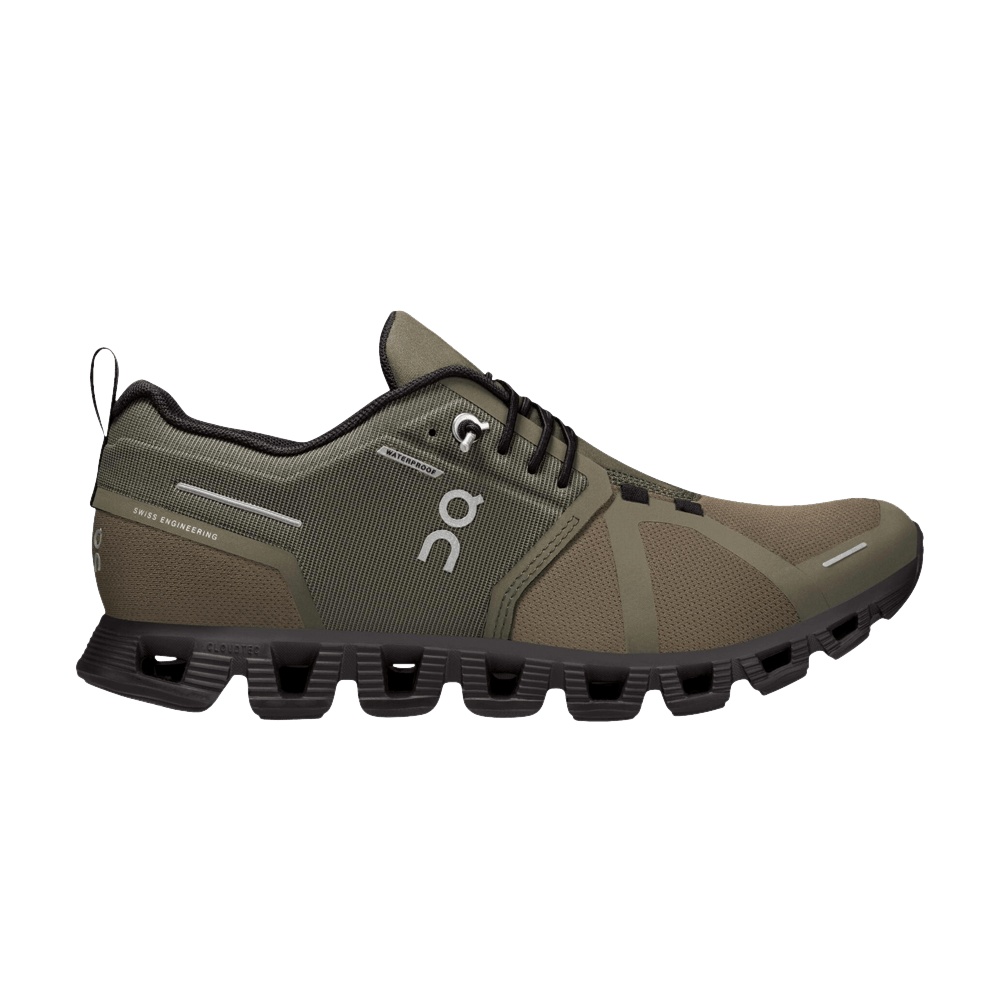 ON Wmns Cloud 5 Waterproof 'Olive Black'