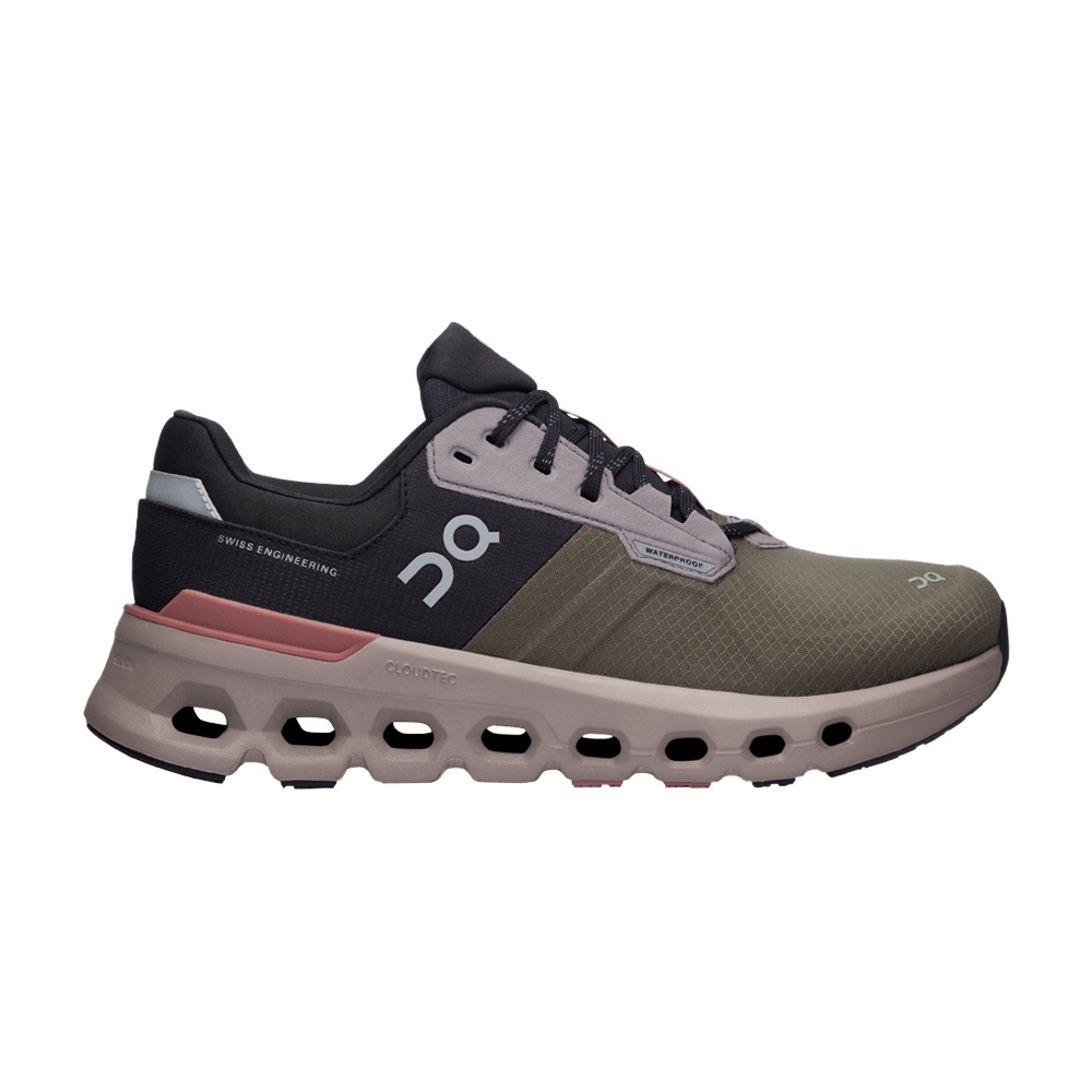 ON Wmns Cloudrunner 2 Waterproof 'Olive Mahogany'