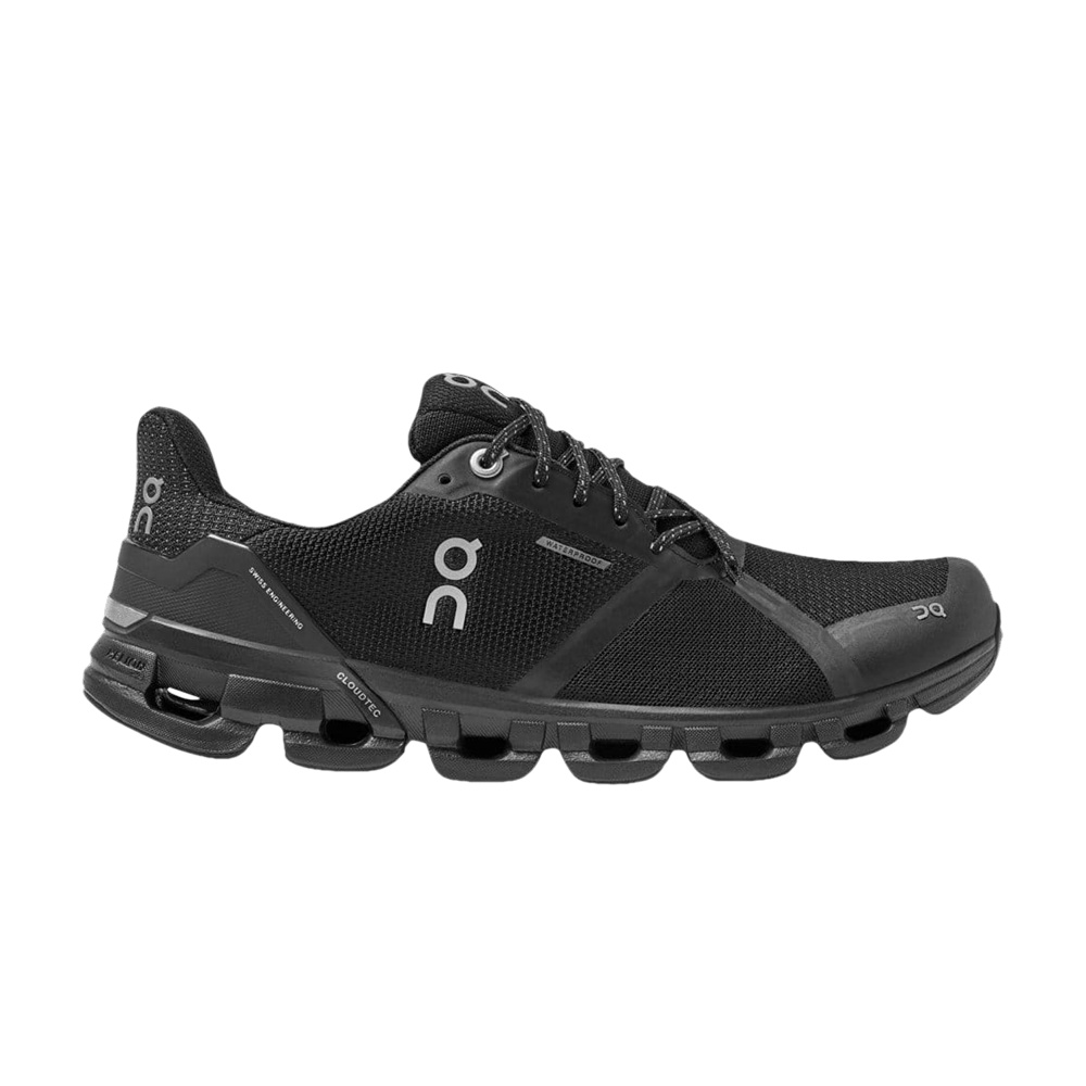 ON Wmns Cloudflyer Waterproof 'Black Lunar'