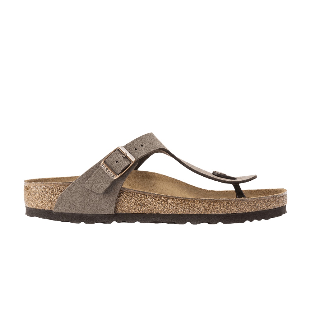 Birkenstock Gizeh Birkibuc 'Mocha'