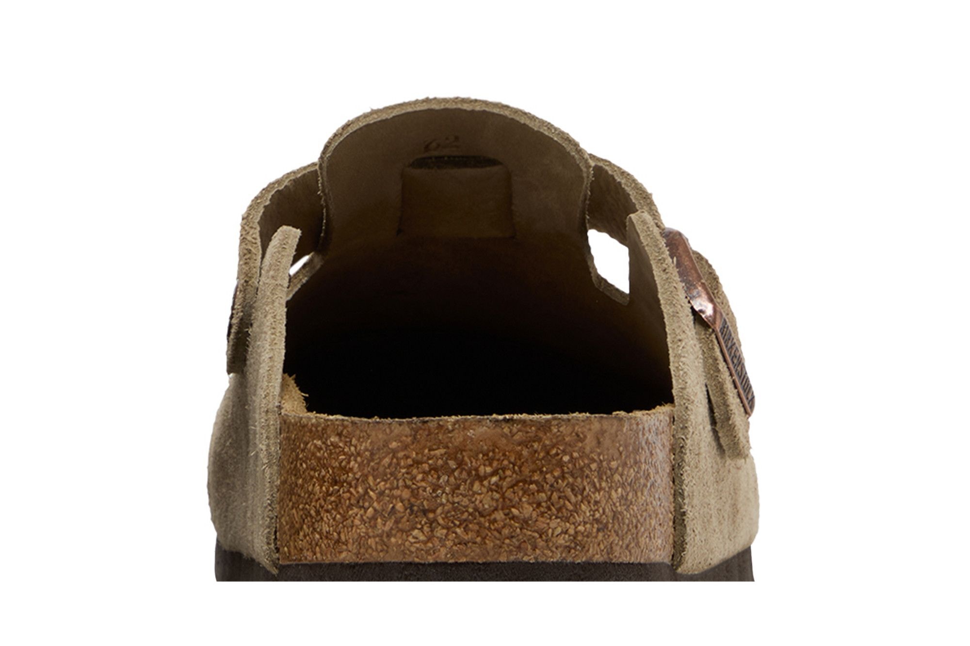 Birkenstock Boston Soft Footbed Suede Narrow 'Taupe'