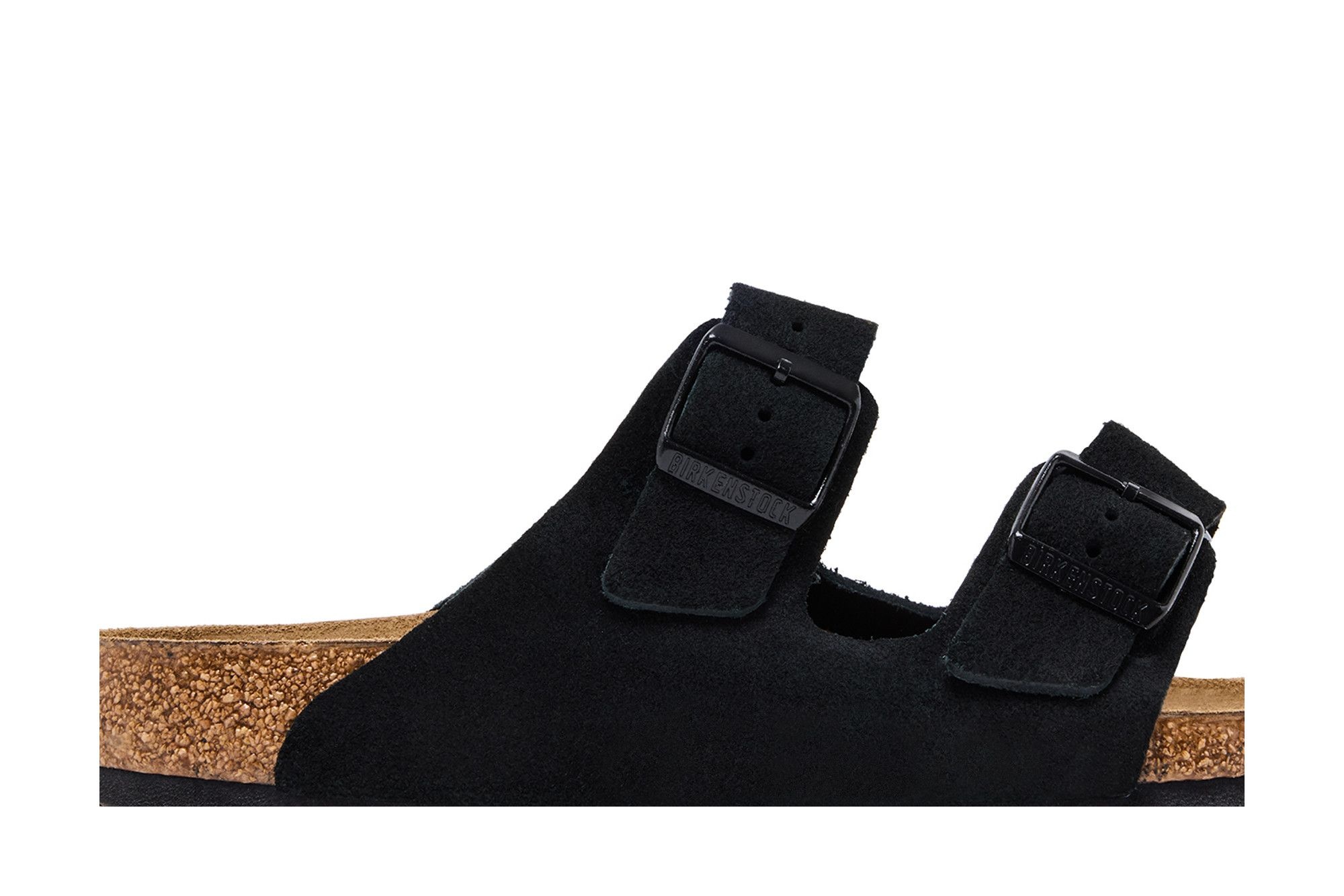 Birkenstock Arizona Soft Footbed Suede 'Black'