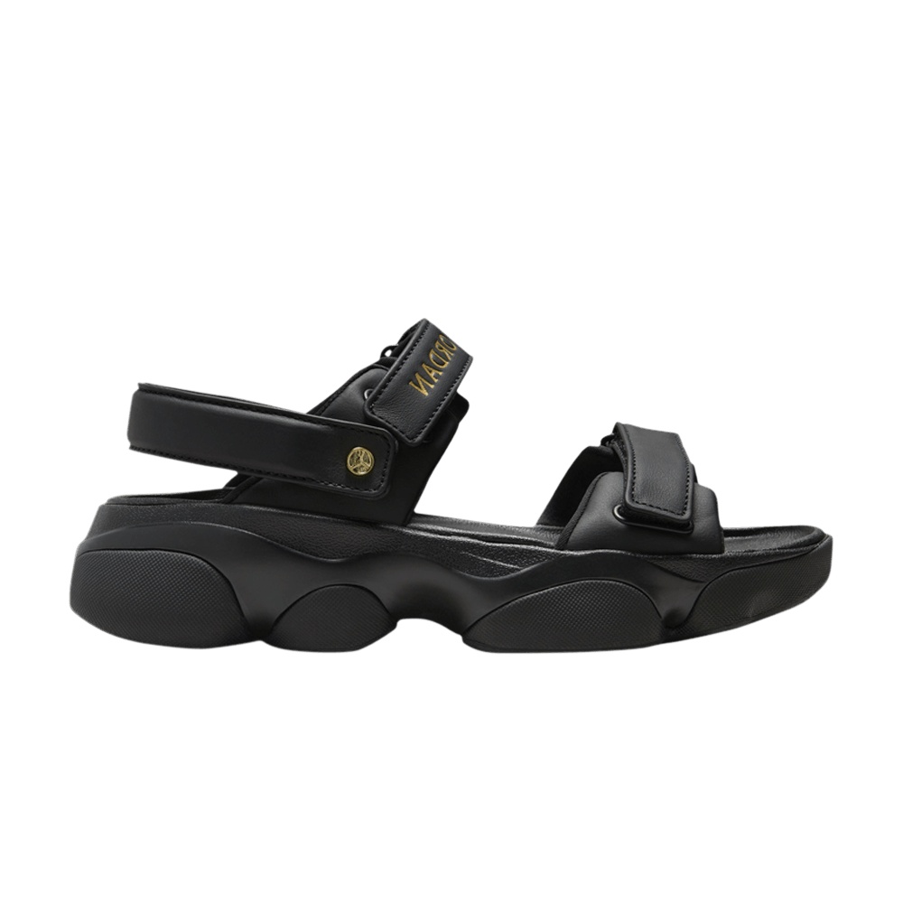 Air Jordan Wmns Jordan Deja Sandal 'Black Metallic Gold'