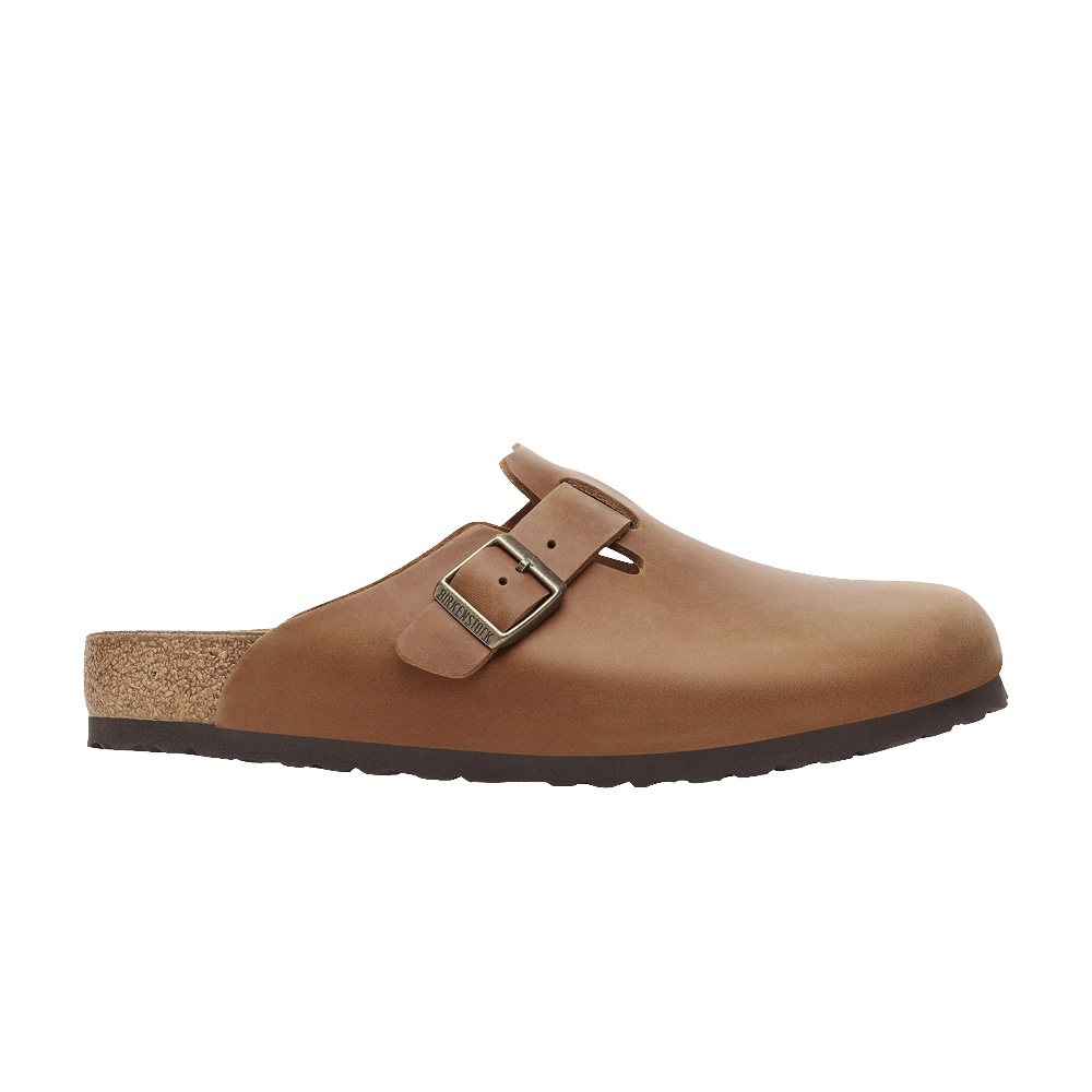 Birkenstock Boston Oiled Leather 'Cognac'