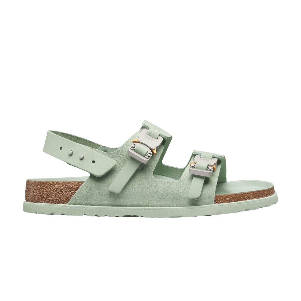 Dior x Birkenstock Milano Sandal 'Pastel Green'