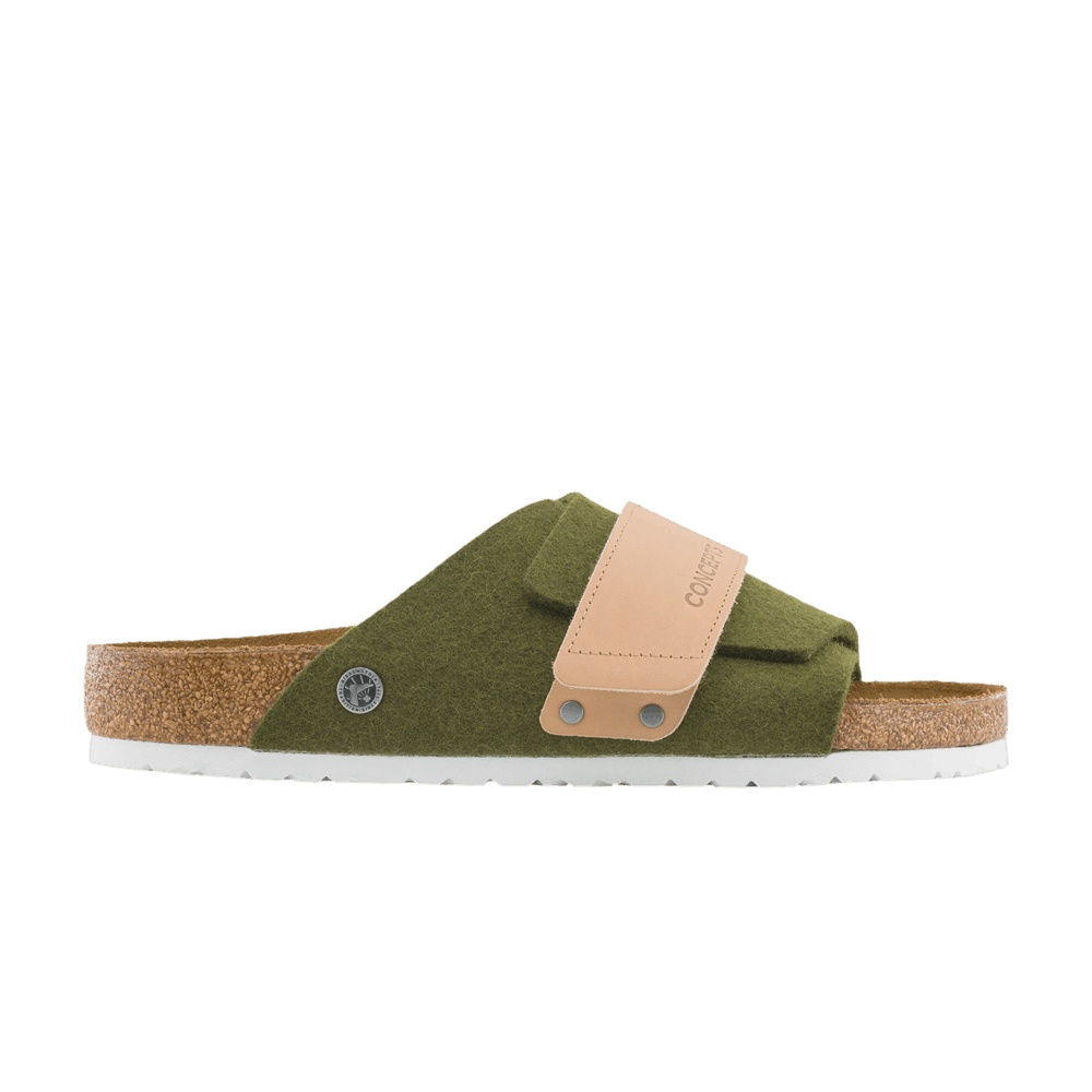 Concepts x Birkenstock Kyoto 'Olive Felt'