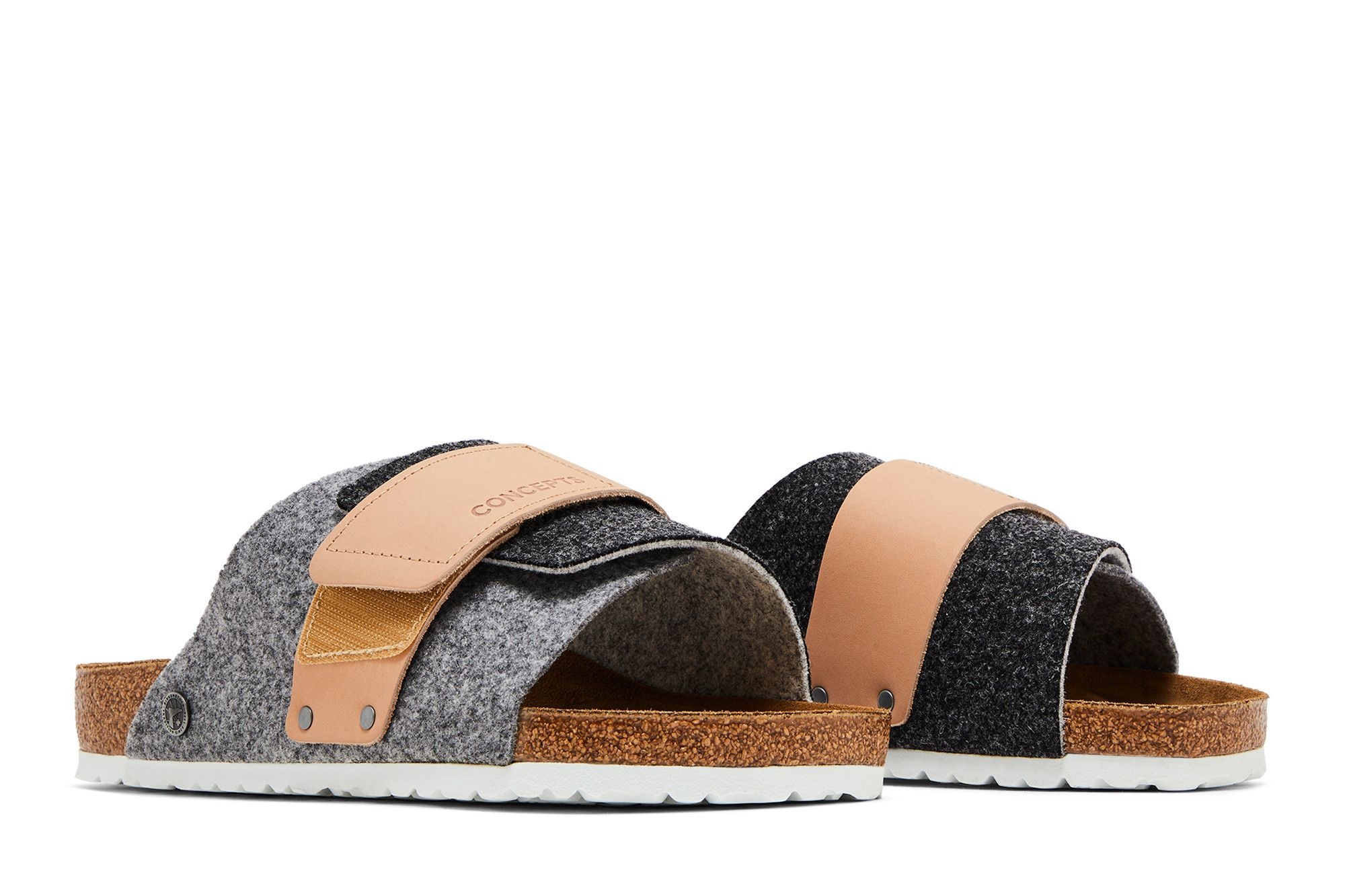 Birkenstock Concepts x Kyoto 'Black Grey Felt'