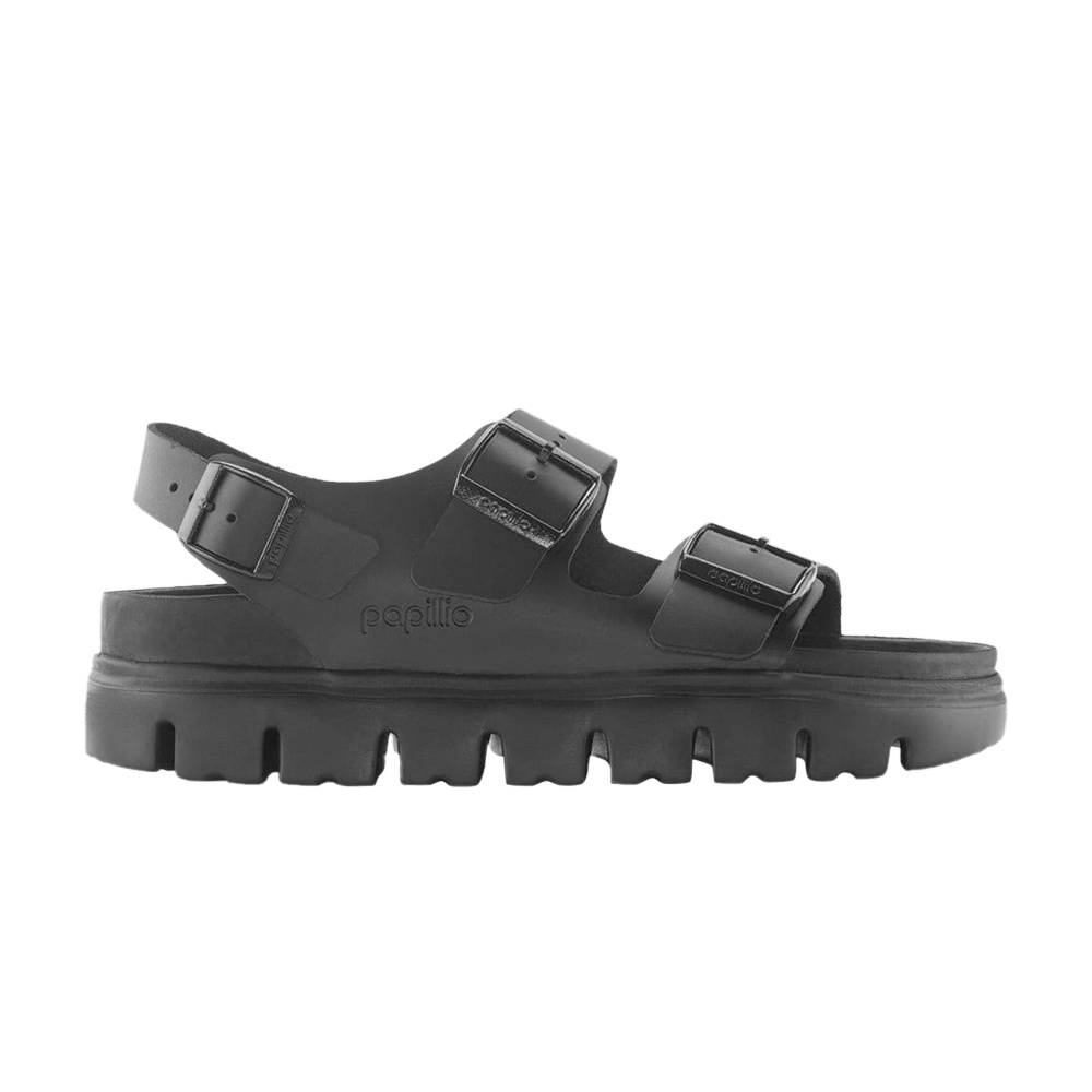Birkenstock Wmns Milano Chunky Leather 'Black'